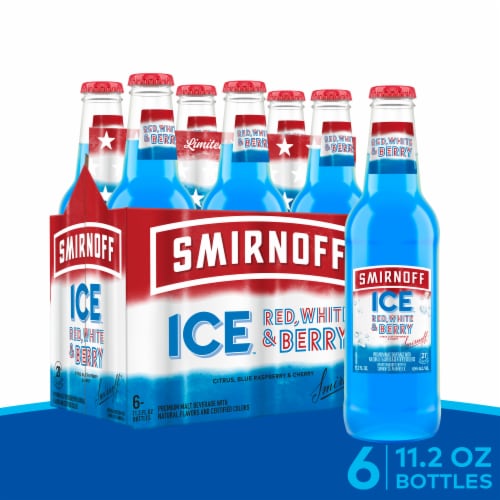 Smirnoff Ice™ Red White And Berry 6 Bottles 112 Fl Oz Frys Food Stores 