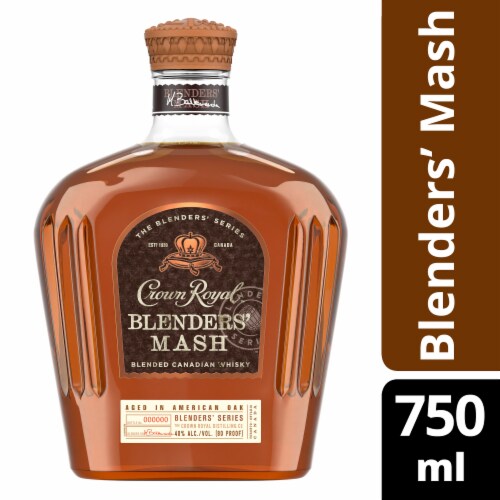 Crown Royal Blenders' Mash Blended Canadian Whisky Perspective: front