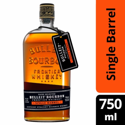 Bulleit Whiskey - American Bourbon Single Barrel Perspective: front