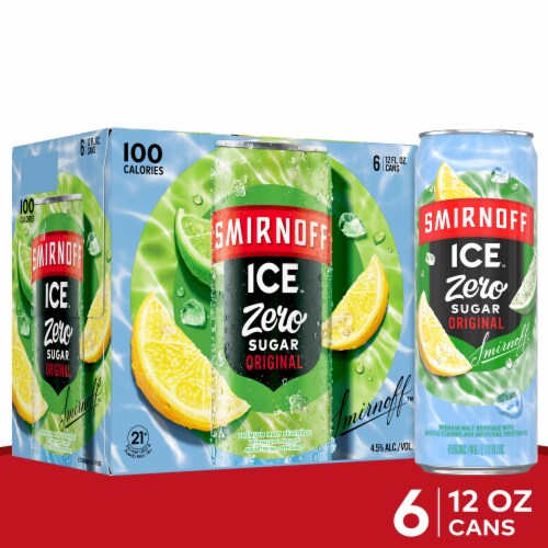 Smirnoff Ice Zero Sugar Original Perspective: front