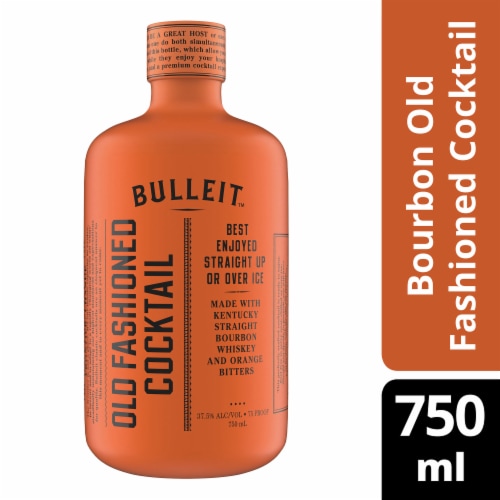 Bulleit Bourbon Old Fashioned Ready to Drink Cocktail, 750 ml - Kroger