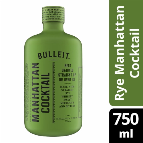 Bulleit Cocktail Manhattan (RTS) Perspective: front
