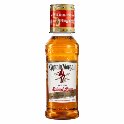 Captain Morgan Rum Original Spiced Perspective: front