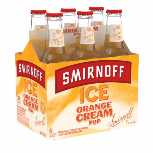 Smirnoff Ice Orange Cream Pop Perspective: front