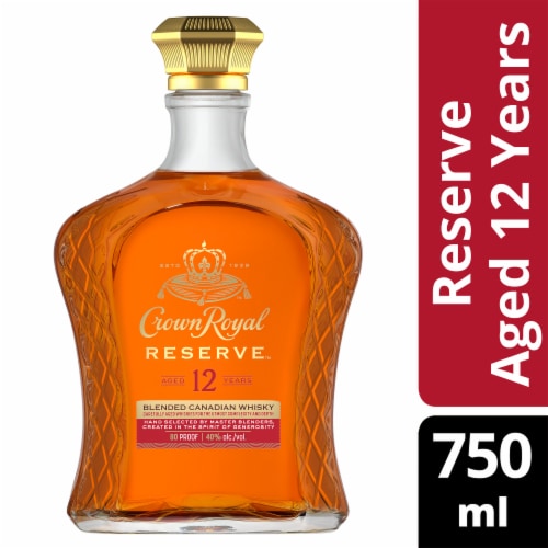 Crown Royal Whisky - Canadian Reserve 12YO Perspective: front