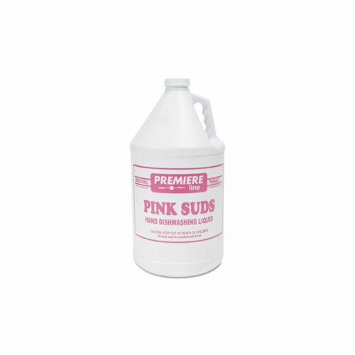 Premier Pink-Suds Pot and Pan Cleaner, 1 gal, Bottle, 4/Carton Premier Pink-Suds Pot and Pan Cleaner, 1 gal, Bottle, 4/Carton