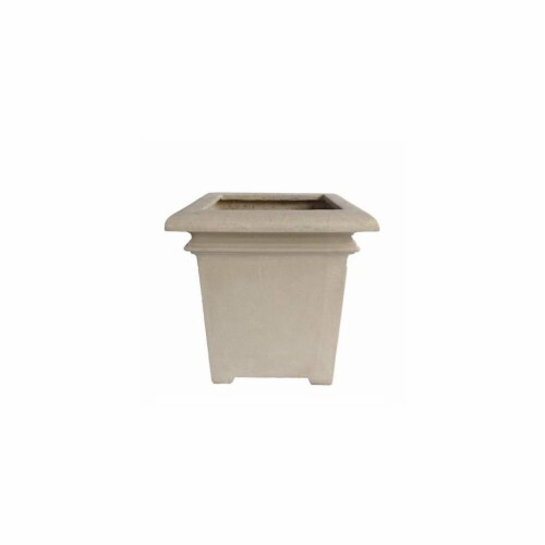 Anderson Teak  Palace Square Planter Perspective: front