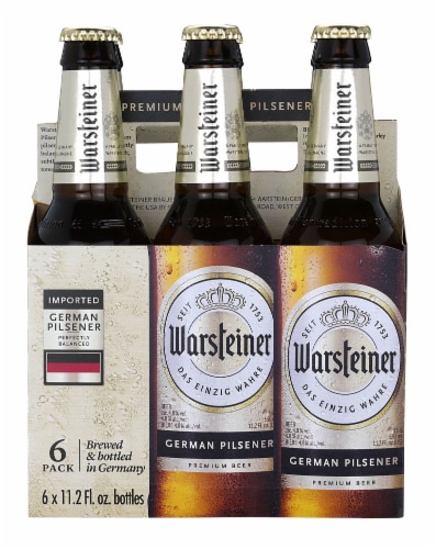 Warsteiner German Pilsener Perspective: front