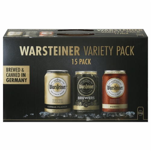Warsteiner German Beer Variety Pack Perspective: front