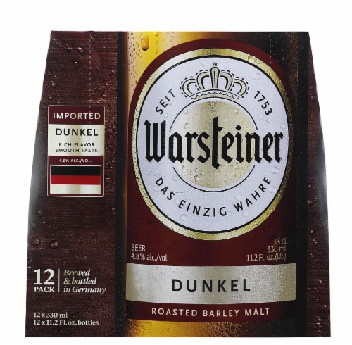 Warsteiner Premium Dunkel Perspective: front