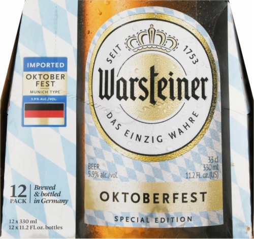 Warsteiner Oktoberfest Perspective: front