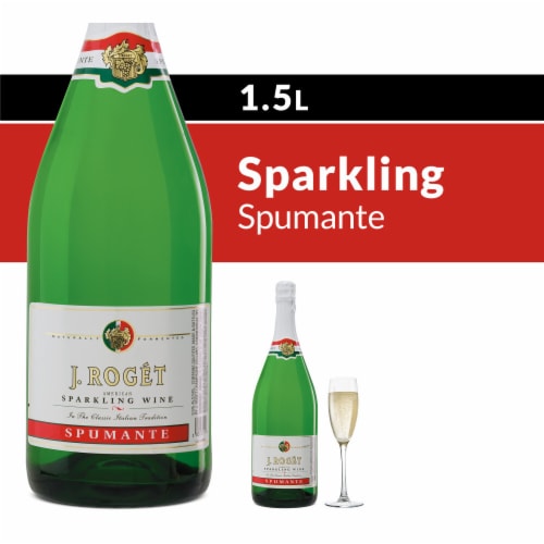 J. Roget Spumante White Sparkling Wine Perspective: front