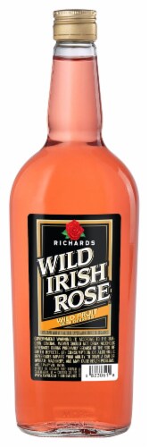 Richards Wild Irish Rose Wild Fruit Grape Wine Perspective: front