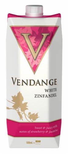 Vendange White Zinfandel Go Pack Blush Wine Perspective: front