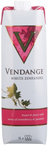 Vendange Tetra White Zinfandel Perspective: front