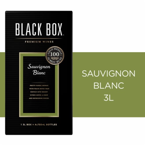 Black Box Sauvignon Blanc White Wine Perspective: front