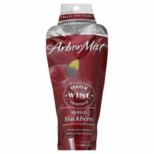 Arbor Mist Merlot & Blackberry Frozen Cocktail Perspective: front