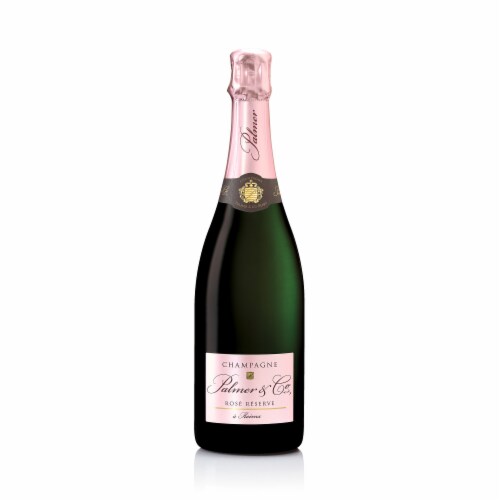 Palmer & Co. Brut Rose Reserve France Sparkling Wine Perspective: front
