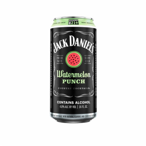Jack Daniel's Country Cocktails Watermelon Punch Perspective: front
