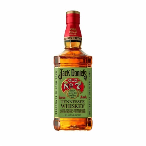 Jack Daniel's Old No. 7 Sour Mash Tennessee Whiskey Perspective: front