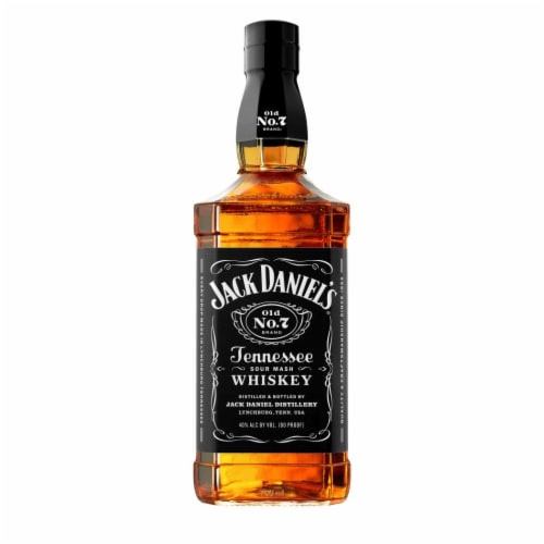 Jack Daniel's Old No. 7 Tennessee Sour Mash Whiskey Perspective: front
