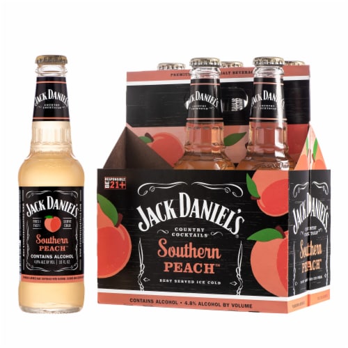 Jack Daniel's® Southern Peach™ Malt Beverage Perspective: front