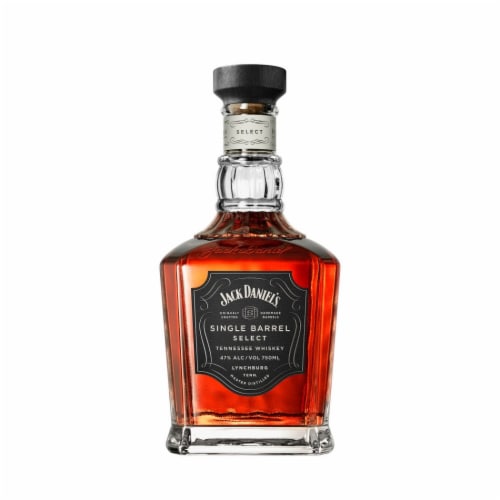 Jack Daniel's Single Barrel Select Tennessee Whiskey Perspective: front