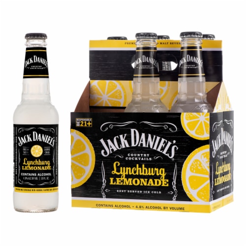Jack Daniel's Country Cocktails Lynchburg Lemonade Perspective: front