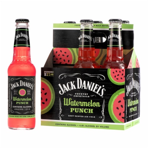 Jack Daniel's Country Cocktails Watermelon Punch Perspective: front
