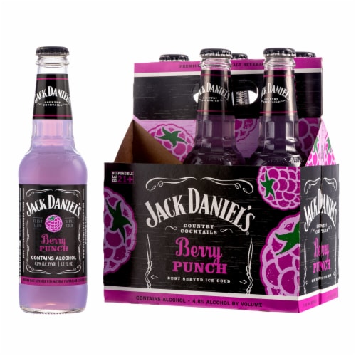 Jack Daniel's Country Cocktails Berry Punch Perspective: front