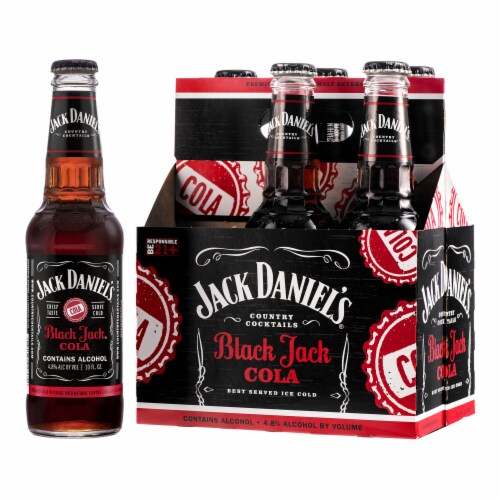 Jack Daniel's Country Cocktails Black Jack Cola Perspective: front