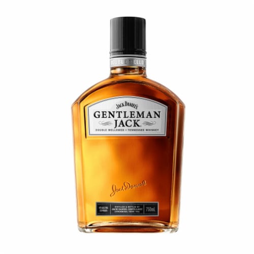 Jack Daniel's Gentleman Jack Double Mellowed Tennessee Whiskey Perspective: front