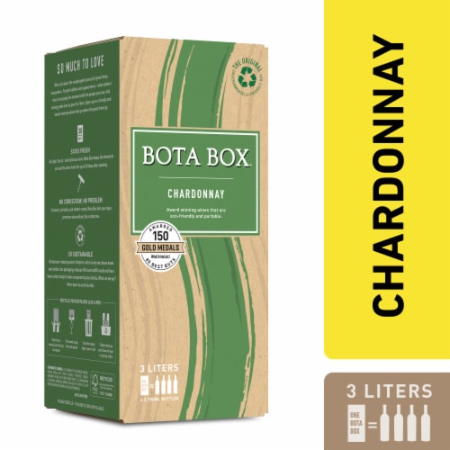 Bota Box Chardonnay, 3 L Perspective: front