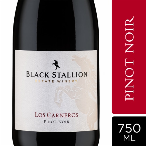 Black Stallion Pinot Noir Napa Red Wine Perspective: front