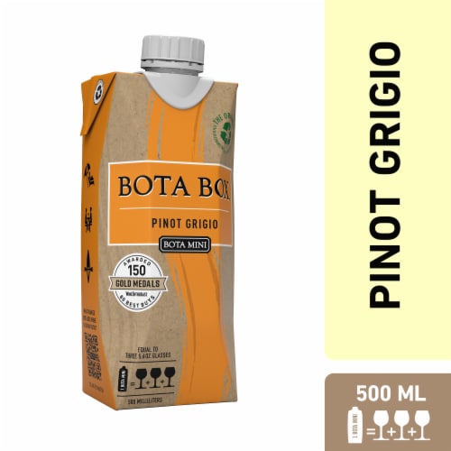 Bota Mini Pinot Grigio White Wine