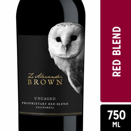 Z. Alexander Brown California Red Blend Wine Perspective: front