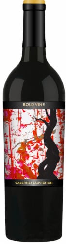Bold Vine Cabernet Sauvignon Red Wine Perspective: front