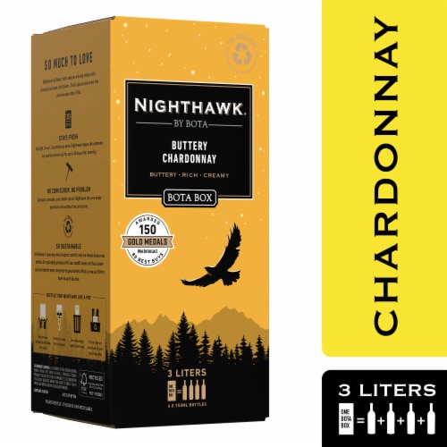 Nighthawk by Bota Buttery Chardonnay White Wine