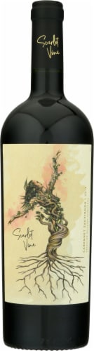 Scarlet Vine Cabernet Sauvignon Red Wine Perspective: front