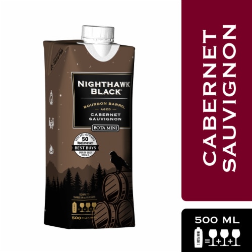 Bota Mini Nighthawk Black Bourbon Barrel Aged California Bota Mini Nighthawk Black Bourbon Barrel Aged California
