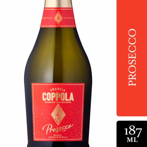 Coppola Diamond Collection Italian Prosecco Sparkling Wine Perspective: front