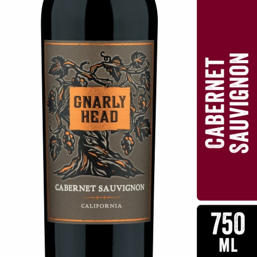 Gnarly Head California Cabernet Sauvignon Red Wine Perspective: front