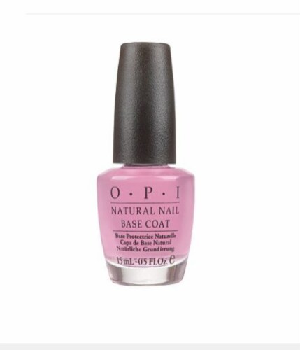 OPI Natural Nail Base Coat Nail Lacquer Perspective: front