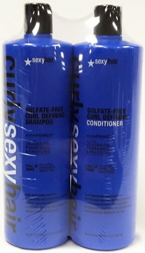 Big Sexy Hair Curly Shampoo and Conditioner Duo Perspective: front