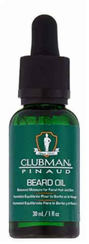 Clubman Pinaud Beard Oil Perspective: front