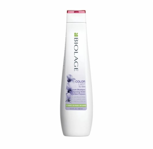 Biolage Matrix Purple Shampoo Perspective: front