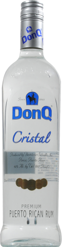Don Q Cristal Rum Perspective: front