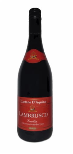 Gaetano D'Aquino Lambrusco Red Wine Perspective: front