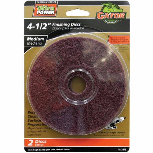 Gator 2Pk 4-1/2" Medium Disc 