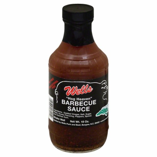 Wells Hog Heaven Barbecue Sauce 18 Oz